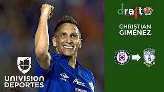 OFICIAL Chaco Giménez regresa a Pachuca  Draft Liga MX [upl. by Ennaeirb]