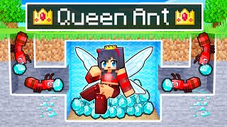 Playing As The QUEEN ANT In Minecraft [upl. by Sallee]