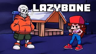 FNF Lazybones but Underswap Papyrus amp GF sing it [upl. by Gui295]