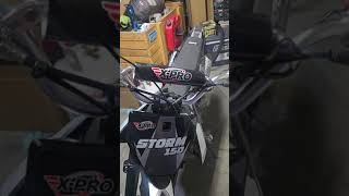 2023 xpro storm 150cc finnished part 2 start up [upl. by Temme]