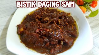 Bistik Daging Sapi  Ide Masakan Sehari hari [upl. by Rubinstein]