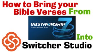 Switcher Studio  Screen Cast Easyworship display monitor to Facebook Live Feed [upl. by Estas]