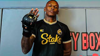 Israel Adesanya  185lbs Brutal DDP Fight Training 2024 [upl. by Aip]