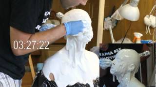 Alginate Full head lifecast PGC [upl. by Cyrano]