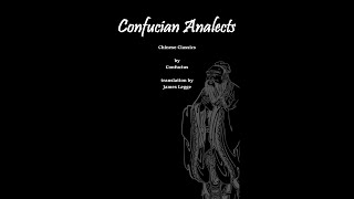 Confucian Analects Audiobook  Book I Hsio R [upl. by Neenej]