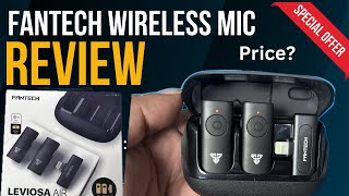 Unbox And Review Of The Fantech Leviosa Air Wireless Lavalier Microphone  Mustwatch [upl. by Callida]