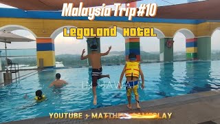 Swimming Pool at Legoland Hotel Malaysia Malaysia Trip Part 10 [upl. by Eisnil]