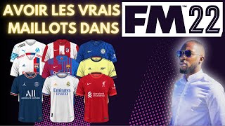 TUTO FM 22  AVOIR LES MAILLOTS DANS FM 2022 [upl. by Aiello]