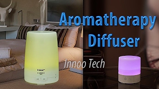 INNOO TECH Aromatherapy Oil Diffuser Review Great Valentine Gift [upl. by Iamhaj]