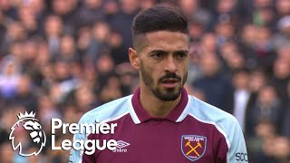 Manuel Lanzini powers West Ham level with Chelsea  Premier League  NBC Sports [upl. by Anaerb]