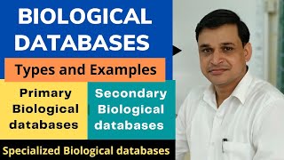 Biological databases  their types and examples [upl. by Haynes]