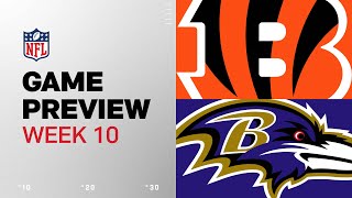 Cincinnati Bengals vs Baltimore Ravens  2024 Week 10 Game Preview [upl. by Zeus491]