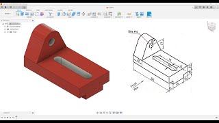 Fusion360 Part Modeling Tutorial151 design 3dmodeling modelingtutorial engineeringfusion360 [upl. by Yennek918]