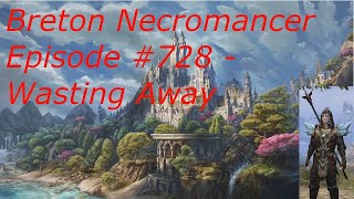 Breton Necromancer Game Play Episode 728 Wasting Away [upl. by Ris]