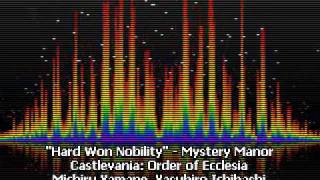 Hard Won Nobility  Noble Musical Variation  Mystery Manor  Castlevania Order of Ecclesia [upl. by Shalom]