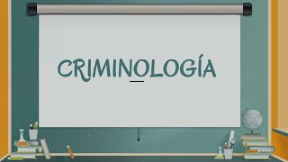 Criminología  concepto finalidades y relación con otras áreas [upl. by Yerffe]