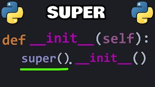 SUPER in Python explained 🔴 [upl. by Shanleigh]