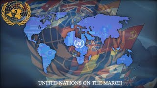 United Nations on the March  Hymn of United nations  ENG amp IDN lyrics [upl. by Notyap]