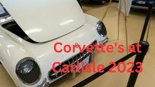 Corvettes at Carlisle 2023 Largest Corvette Show in the World [upl. by Htezil]