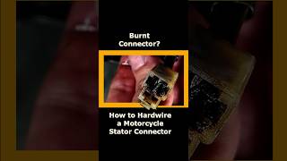 Hardwiring a Motorcycle Stator to Regulator Rectifier 🔧🧰🔩 howto [upl. by Haym]