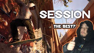 The Best Skateboarding Game  Session Skate Sim In 2024 [upl. by Odlabu]