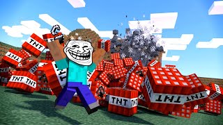 TNT VILLAGE 12 shorts minecraft [upl. by Peder]