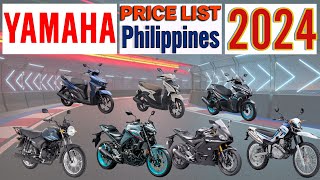 YAMAHA Price List in Philippines 2024 [upl. by Hound]