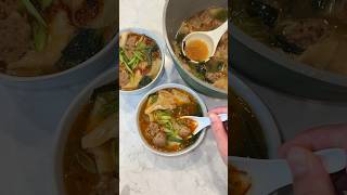 Deconstructed Wonton Soup Broken Wonton Soup vegan veganfood wontonsoup vegansoup [upl. by Herbst]