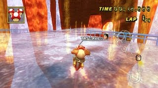 MKWii CT Melting Magma Melee v10 ToolAssisted [upl. by Eenat]