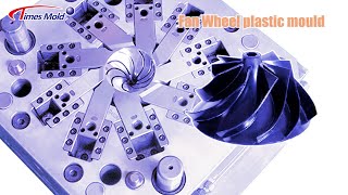 Fan Wheel plastic mouldTimes Mold [upl. by Letti]