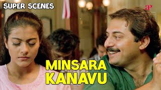 இது தான் அந்த சைகையா  Minsara Kanavu Super Scenes  Arvind swamy  Kajol [upl. by Gromme]