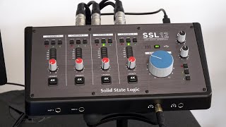 Solid State Logic USBAudioInterface SSL 12 [upl. by Rior]