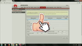 CARA SETTING PORT FORWARDING HUAWEI HG8245H INDIHOME [upl. by Encrata296]