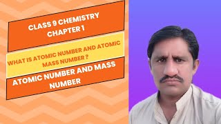 class 9 chemistry Chapter 1  Difference between atomic number and mass number in chemistry [upl. by Atteuqihc334]