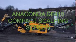 RUBBLE MASTER RM 100GO AND ANACONDA COMPACT ASPHALT PROCESSING [upl. by Enelehs216]