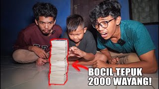 BOCIL DEWA ADU TEPOK WAYANG SAMAPI 2000 KARTU [upl. by Akemot]