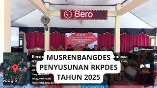 MUSRENBANGDES PENYUSUNAN RKPDES TAHUN 2025 [upl. by Evaleen]