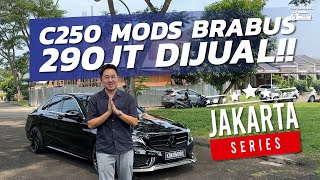 DIJUAL MERCY C250 AMG 2014 KM 35 RIBU BONUS MODIF RATUSAN JUTA [upl. by Thomasa]