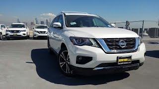 2017 Nissan Pathfinder Platinum InDepth Feature Walkthrough [upl. by Halbeib]