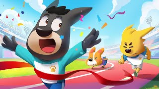 Sheriffs Sports Day  Police Cartoon  Cartoons for Kids  Sheriff Labrador  BabyBus [upl. by Travax]