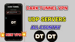 How to setup Dark Tunnel VPN with UDP Servers for Secure browsing [upl. by Kentigera873]