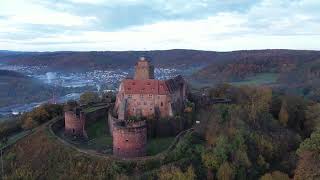 Breuberg Castle in Germany explore nature BreubergCastle Germany History Travel [upl. by Alleber]