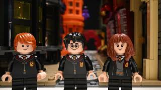 Harry Potter，LEGO 76417 Gringotts Wizard Bank【Stop Motion Animation】 [upl. by Nahsin]