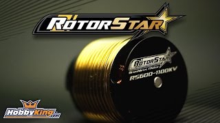 RotorStar Brushless Heli Motors  HobbyKingLive [upl. by Reger]