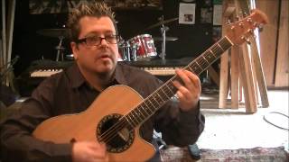 How to play Cold December Night by Michael Buble on guitar by Mike Gross [upl. by Ennayelhsa]