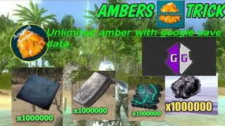 How get unlimited amber and resources in solo of ark mobile with save data phoenixoffical [upl. by Irisa]