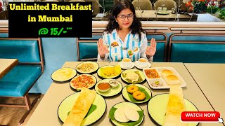 Unlimited Food  Adi Grand Borivali West  Unlimited Breakfast in Mumbai  Just Rs15 Pure Veg [upl. by Theurich]