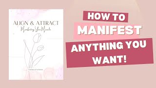 How I Manifested My Twin Boys  Introducing Align amp Attract Manifesting Your Miracle [upl. by Monteria610]