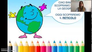 Il reticolo  geografia classe prima scuola primaria [upl. by Amihsat]