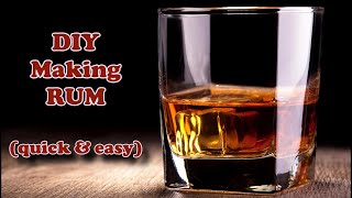 DIY Making RUM quick amp easy Part 1 [upl. by Moberg]